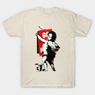 Go to Hell by Banksy T-Shirt